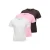 KIDS ONLY GIRL T-shirts – donkerbruin (set van 3)