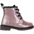 Miso Meisjes Brandi Glitter Zijrits Blokhak Enkellaarsjes (Roze)