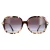 Michael Kors zonnebril Adrianna II MK2024 316213 Pink Tortoise lichtgrijze gradiënt