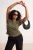Trendyol Curve Dames Groen Effen Kort Getailleerd Grote maten Blouses