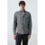 Mango Man relaxed fit geruit overhemd – marine
