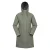 Mountain Warehouse dames/dames Polperro lichtgewicht gewatteerde waterdichte jas (Kaki Groen)