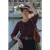 Belle Bow Pointelle-top in aubergine