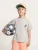 SATURNDAY Shirt ‘Fußball’  grijs