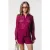 Colourful Rebel regular waist casual short crochet roze