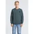 Petrol Industries rechtvallende sweater met print – grijsblauw