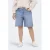 ONLY CARMAKOMA denim regular waist short light blue denim