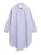 ARMEDANGELS Blousejurk ‘PFILEAA’  blauw / wit