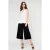 Top in popeline met strikdetail
