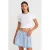 Slim Fit Crop Blouse met Knopen