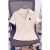 TRENDYOLMİLLA Dames Ecru Grafisch Kort Getailleerd Blouses