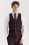 Heren wijnpakvest Prince of Wales formeel vest