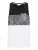 !Solid Shirt ‘Sion’  grijs gemêleerd / zwart / wit