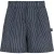 Regatta Dames Sabelle Verticale Streep Casual Korte Broek (Marineblauw/Wit)