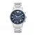 Emporio Armani  – heren horloge – zilverkleurig met  band