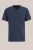 WE Fashion – Heren regular fit T-shirt – Regular fit – Marineblauw – Katoen –