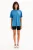 JUSTEVER 100% katoenen oversized T-shirt met ronde hals voor dames – Halo