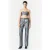 Marcell von Berlin Strapless Bustier Top Silver Herringbone