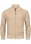 INDICODE JEANS Gebreid vest ‘Layton’  beige