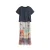 Dames t-shirt jurk Desigual Collage
