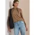 Sweatshirt met capuchon en opdruk