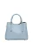 Anna Luchini Turquoise Rundleer Tas