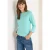 Cecil Dames Basic shirt in effen kleur in Blauw