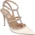 Valentino Dames Rockstud Enkelschoenen Met 100 mm In Wit