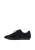 Navy blue casual shoes with elastic binding