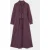 Trendyol Modest Dames Bordeaux Geruit Maxi Lang Blousejurk Modest Jurken