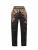JIORO Broek ‘MIDNIGHT BUTTERFLIES’  zwart