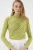 Aansluitende colblouse met drapeer-detail