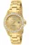 Invicta Pro Diver 15252 Dames Horloge – Quartz Uurwerk – Roestvrij Staal met gouden Wijzerplaat – 38mm