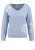 Key Largo Trui ‘Cruise’  pastelblauw / wit
