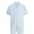 JACK & JONES loose gestreept casual overhemd met short lichtblauw – (set van 2)