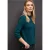 Street One Dames Basic col shirt in Turkoois