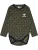 Hummel Rompertje/body ‘CHECK’  navy / olijfgroen / wit