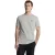 No Excess T-shirt crewneck small pin stripe mid grey