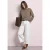 Shirt met lange mouwen en elastische zoom