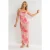 Geprinte Bodycon Maxi Tulle Jurk