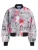 KARL LAGERFELD JEANS Tussenjas  lichtgrijs / pink / rood