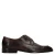 Manfield leren veterschoenen – zwart