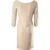 Diane Von Furstenberg Zarita kanten jurk met lange mouwen in beige rayon