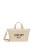 JOOP! Jeans Handtas ‘Calduccio Tela Yvette’  beige / zwart