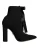 Laced Enkelboots Zwart Stijl