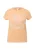 QS Shirt  lichtoranje / wit