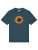 Watapparel Shirt ‘Sonnenblume’  bruin / petrol / oranje