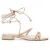 Montevida Platte Sandalen Sandsum In Goud