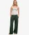 Mid Rise Baggy Broek Khaki