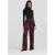 Karl Lagerfeld Satin Chain Print Pants Pink
